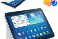 Accesorios Tablet Samsung Y7du Estuche Samsung Galaxy Tab 3 10 1 Book Cover Pcstats24