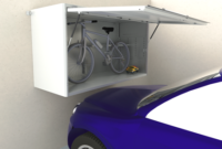 Armario Para Bicicletas Zwd9 soluciÃ N Para Guardar La Bici De Manera Segura En El Garaje