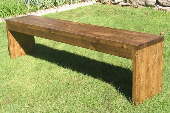 Banco De Madera Exterior S5d8 Banco De Madera Para Jardin Exterior Bs 36 980 00 En Mercado Libre