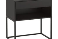 Bedside Tables O2d5 Vikhammer Bedside Table Black 60 X 39 Cm Ikea