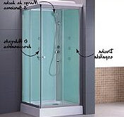 Cabina Ducha Tqd3 Cabina De Ducha 90x90cm Con Ducha EspaÃ Ola Y 6 Hidrojets sodimac