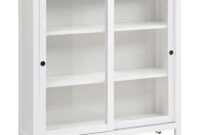 Cabinet Budm Hemnes Glass Door Cabinet White Stain Ikea