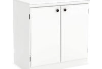 Cabinet E6d5 south Shore Morgan 2 Door Storage Cabinet Pure White