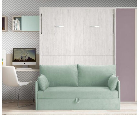 Cama Abatible Con sofa Txdf Cama Abatible Vertical De 135 O 150 Cm Con sofà Eight