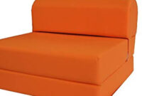 Chair Bed S5d8 D D Futon Furniture orange Sleeper Chair Folding Foam