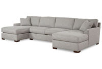 Chaise sofa Irdz Carena 3 Pc Fabric Sectional sofa with Double Chaise Created for Macy S