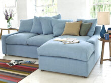 Chaise sofa Tqd3 Large Left Hand Cloud Chaise sofa In thatch House Fabric