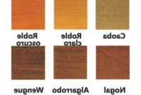 Colores Madera Muebles 4pde Colores Madera Muebles