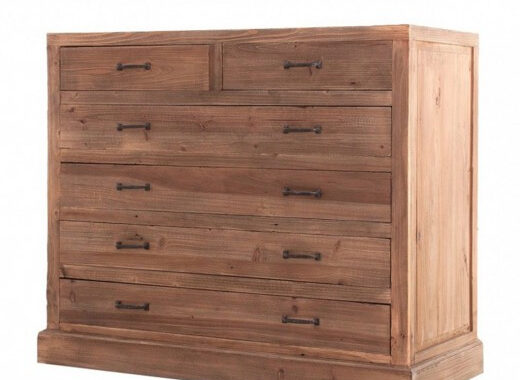 Comoda Pino D0dg CÃ Moda 120x100cm De Estilo RÃºstico Madera Pino Erizho