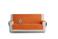 Cubre sofas Carrefour 87dx Cubre sofa Acolchado 4 Plazas Reversible Naranja Y Amarillo Las