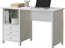 Desk Bqdd Techni Mobili Contempo Desk with 3 Storage Drawers White Walmart