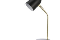 Desk Lamp J7do Black Gold Desk Lamp Kmart