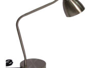 Desk Lamp Tldn Hampton Bay 27 5 In Satin Indoor Gooseneck Architect Desk Lamp