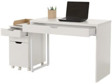 Desk O2d5 Archie Desk and Pedestal Officeworks