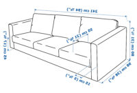 Dimensiones sofa 3 Plazas Dddy Vimle sofÃ 3 Plazas Gunnared Beige Ikea