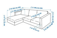 Dimensiones sofa 9ddf Vimle sofÃ 3 Plazas Chaiselongue orrsta Dorado Ikea