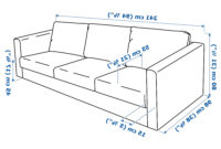 Dimensiones sofa O2d5 Vimle sofÃ 3 Plazas Gunnared Beige Ikea