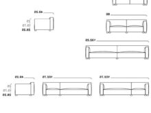 Dimensiones sofa X8d1 Collection Knoll sofa Naharro Online Store