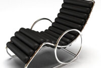 Easychair Q0d4 Steel Framed Black Easy Chair 3d Model Cgtrader