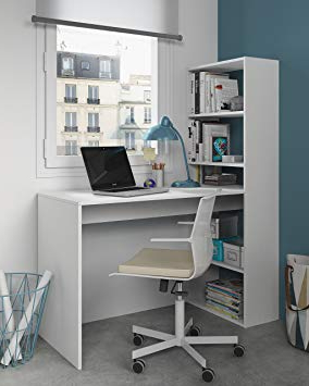 Escritorio Con Estanteria 0gdr Mesa De ordenador Pc O Escritorio Con Estanteria Reversible En