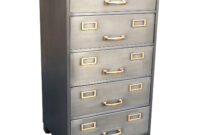 Filing Cabinets 87dx Mid Century Brushed Steel Office Filing Cabinet at 1stdibs