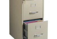 Filing Cabinets Qwdq Hirsh 22 Inch Deep 2 Drawer Letter Size Vertical File Cabinet