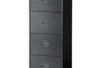 Filing Cabinets Wddj 4 Drawer Steel Filing Cabinet Lockable Black Trexus by Bisley