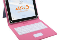 Fundas De Tablet Ftd8 Keytab Usb touchpad Pink 9 7 10 1 E Vitta