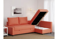 Ikea sofa Friheten U3dh Friheten Sleeper Sectional 3 Seat Skiftebo Dark orange Ikea