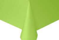 Mantel Plastico 9ddf Mantel PlÃ Stico Color Verde Claro Hiperfiestas