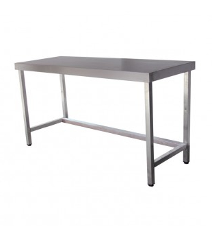 Mesa Acero 8ydm Mesa De Acero Inoxidable Sin Estante Desmontable 100 X 60 Cm Hostelerà A