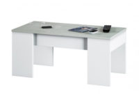Mesa Centro Barata Gdd0 Rectangular White Lacquered Coffee Table Muebles Baratos Online