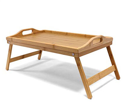 Mesa Desayuno Cama Drdp Jonas Bandeja Desayuno Cama Ida Bandeja Para Er Madera BambÃº Patas Plegables Rectangular Mesa Auxiliar Plegable Ideal Para Relajarte En Tu