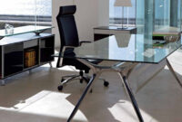 Mesa Despacho Cristal J7do Muebles Oficina Cristal