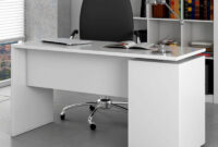 Mesa Oficina Blanca Qwdq Mesa Despacho En Blanco Brillo Modelo Stylus