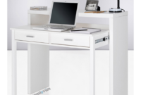 Mesa ordenador Blanca Xtd6 Mesa De ordenador Escritorio Extensible Color Blanco Brillo De
