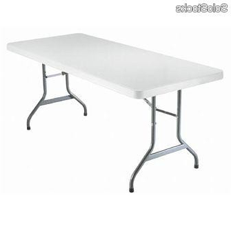 Mesa Plegable Plastico Zwdg Mesa Plegable Catering Tapa Plà Stica 200x90 Cms Rf 02mc200