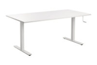 Mesa Regulable En Altura Ikea Xtd6 Skarsta Escritorio Sentado De Pie Blanco 160 X 80 Cm Ikea