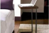 Mesa sofa S1du Continental Iron Wood Coffee Table Telephone Table Desk Laptop Table