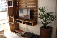 Mesa Tv Palets S5d8 Mueblesdepalets Mueble Para La Tv Con Palets Y Cajas De Fruta
