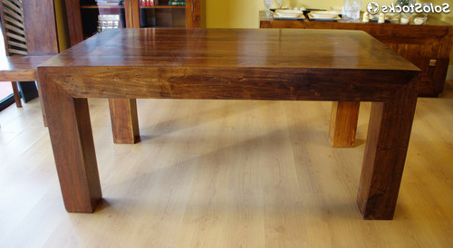 Mesas De Comedor De Madera Thdr Mesa De Edor En Madera Maciza De Palisandro