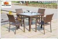 Mesas Para Terraza Jxdu Conjunto De 4 Sillas 1 Mesa Ideal Para Terraza Y JardÃ N Moddalo