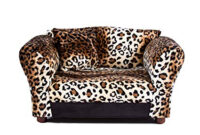 Mini sofa 9fdy Keet Mini sofa Leopard Pet Bed Dog sofas Pet Supplies