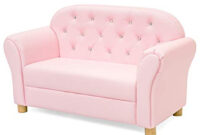 Mini sofa J7do Best Choice Products Kids Upholstered Tufted Mini sofa