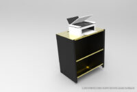 Mueble Impresora E9dx Mueble Para Impresora 3d Cad Model Library Grabcad