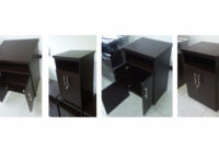 Mueble Impresora Qwdq Mesa Mueble Impresora Oficina Color Wengue 229 900 En Mercado Libre