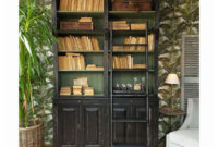 Mueble Libreria Irdz Prar Mueble LibrerÃ A Escalera Negro Antique Y Verde Tropical