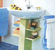 Mueble Para Lavabo Con Pedestal Thdr Un atractivo Mueble De BaÃ O Para Esconder El DesagÃ E De Los Lavabos