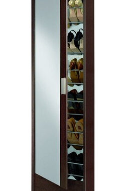 Mueble Zapatero Con Espejo Q5df Armario Zapatero Con Espejo Wengue