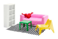 Muebles Casa Muñecas X8d1 Huset Mobiliario MuÃ Ecas SalÃ N Ikea